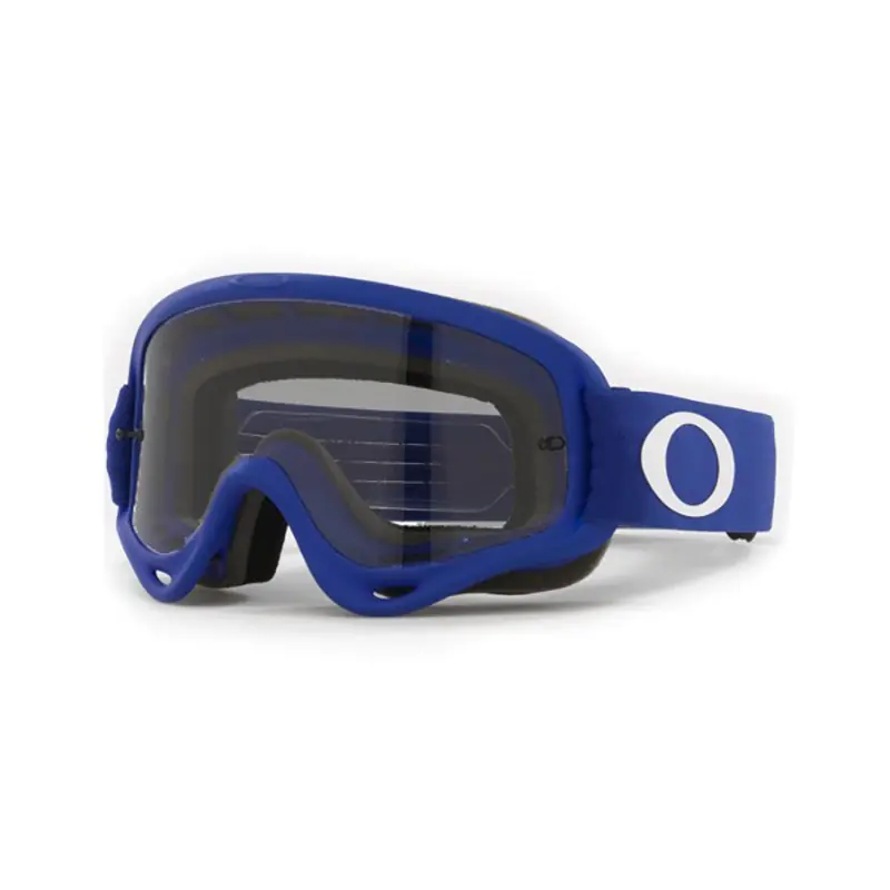 Direttamente Dal Produttore Maschera Oakley O Frame MX Moto blu lente grigio-