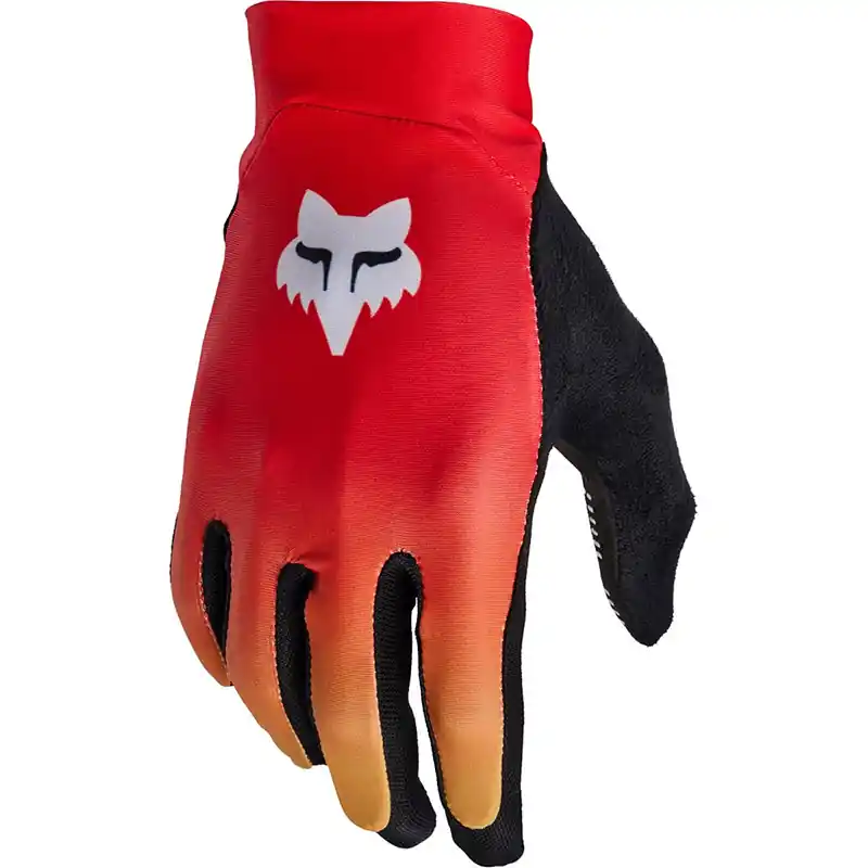 Popolare Guanti Fox Flexair Race rosso fluo-S