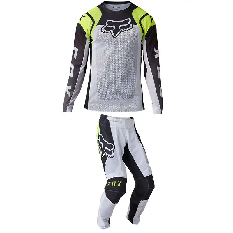 Completo Fox Airline Sensory giallo fluo-M-32 Nuova Collezione