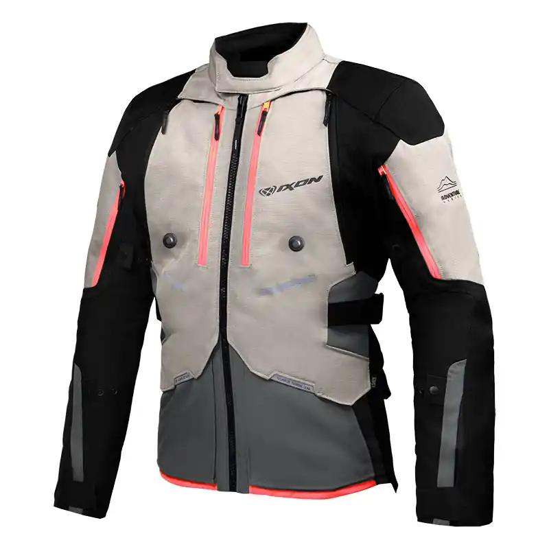 Giacca Ixon Vidar grege verde rosso-L Must-Have