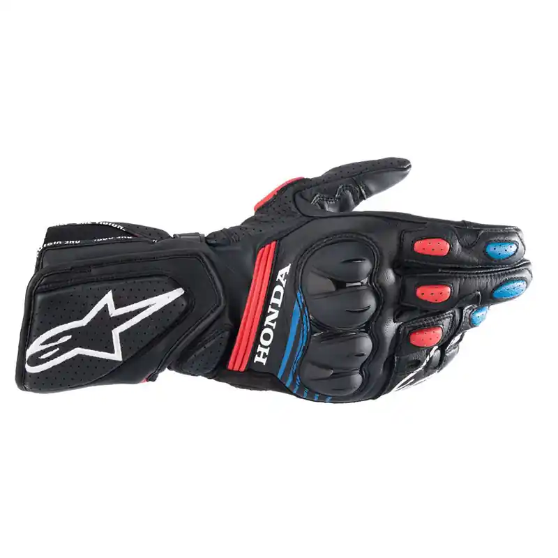Guanti Alpinestars Honda SP-8 V3 nero rosso blu-L Spedizione Espresso