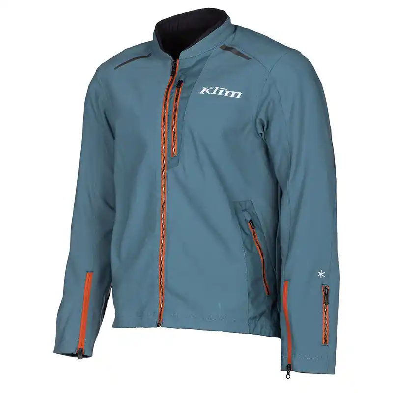 Giacca Klim Marrakesh petrol potter clay-S Reso Gratuito