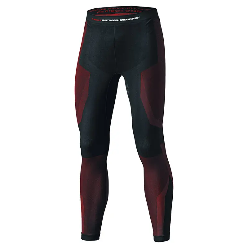 Professionale Pantaloni Donna Held 3D Skin Warm nero rosso-S