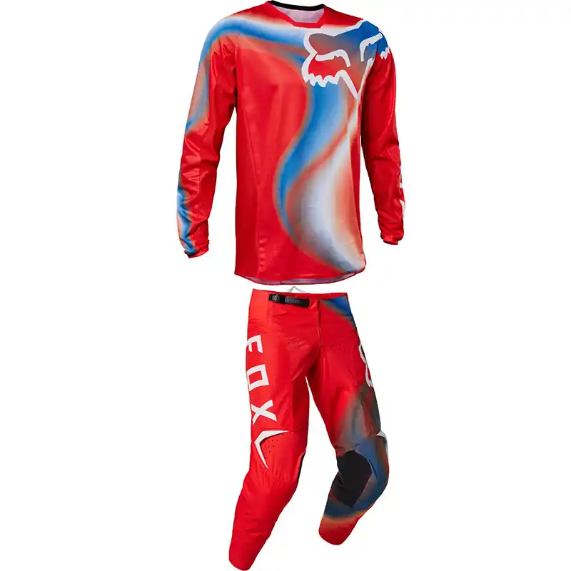 Spedizione Espresso Completo Fox 180 Toxsyk rosso fluo-L-34