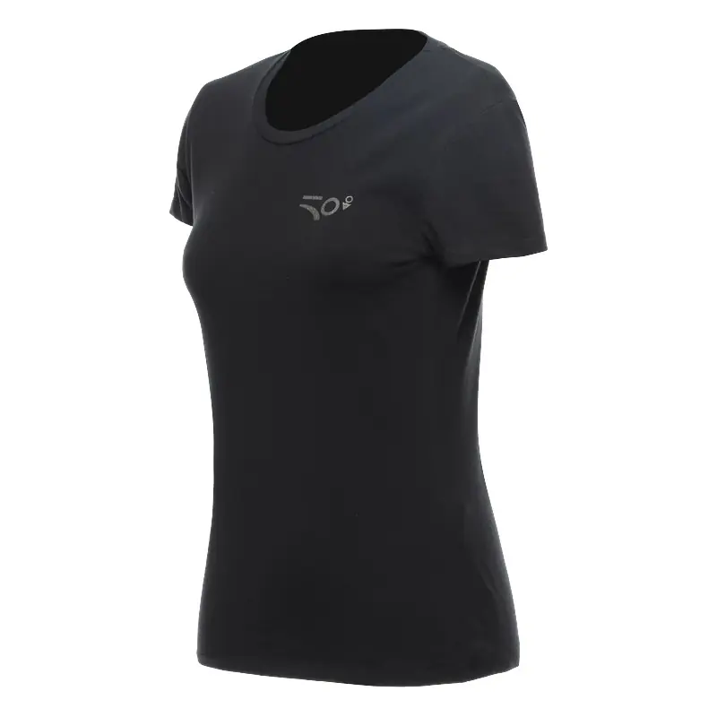 T Shirt Donna Dainese Anniversary nero-S Soddisfatti O Rimborsati