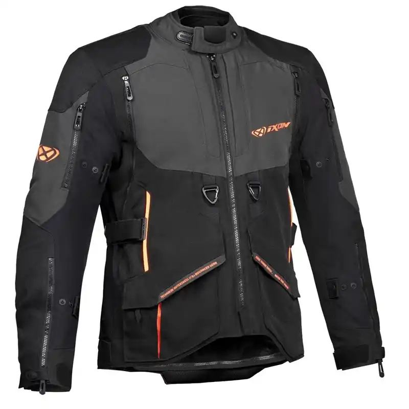Sconto Giacca Ixon Ragnar nero antracite arancio-M