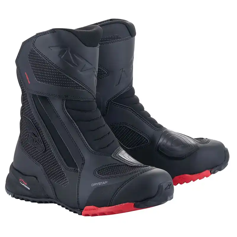 Stivali Alpinestars RT-7 Drystar nero rosso-41 Ordina Subito