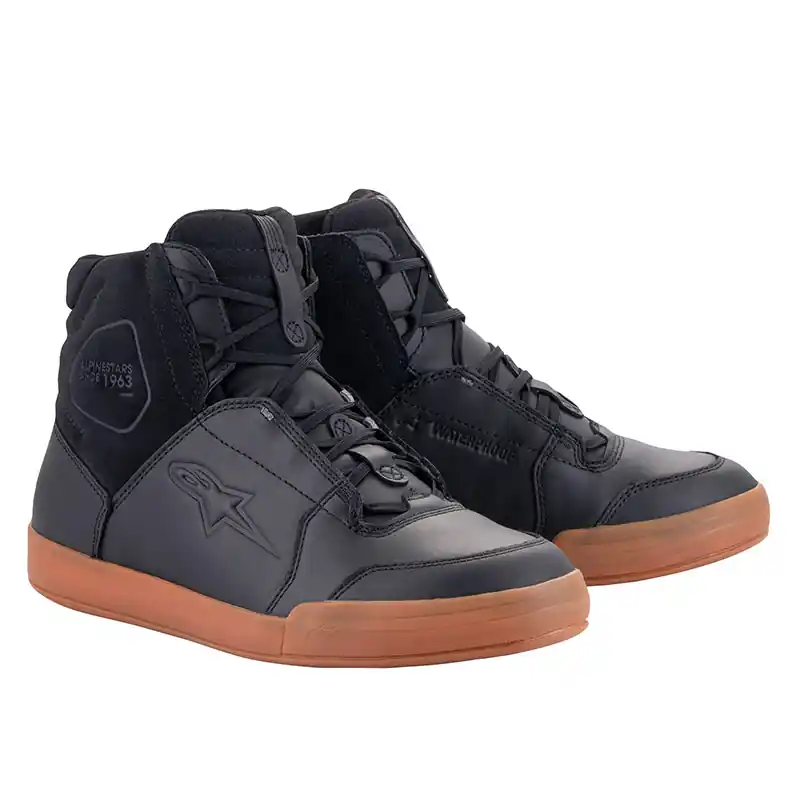 Economico Scarpe Alpinestars Chrome Waterproof nero gum-10