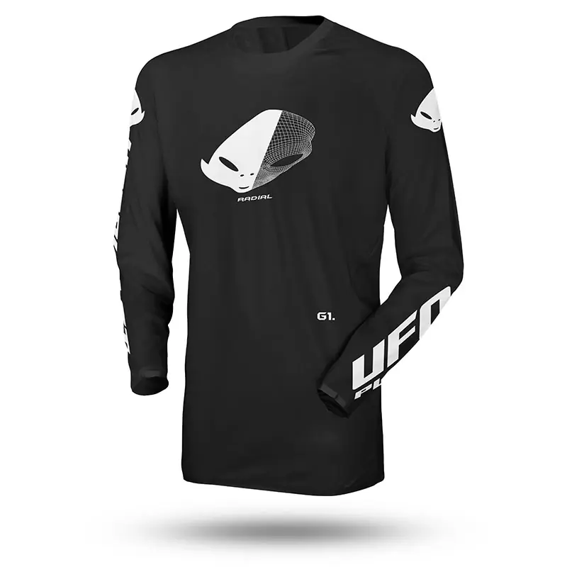 Maglia Ufo Radial Slim nero-L Promozione