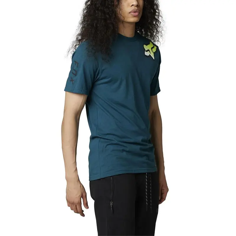 Fox Toksyk SS Premium Tee heather maui blu-M Nuovo Arrivo