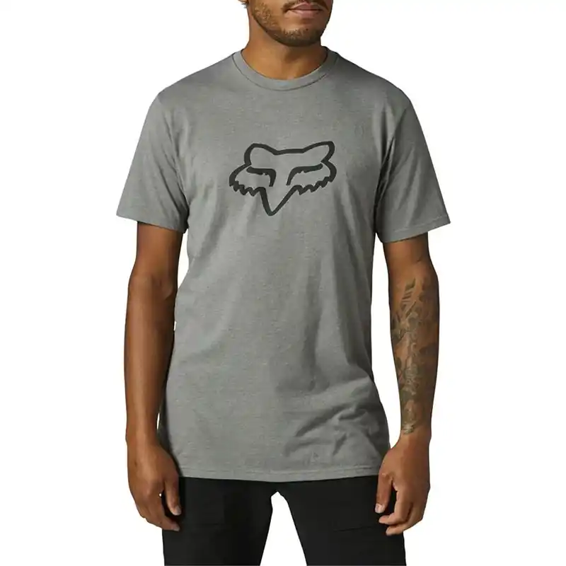 Offerta Lampo Fox Legacy Fox Head SS Tee heather graphite-M