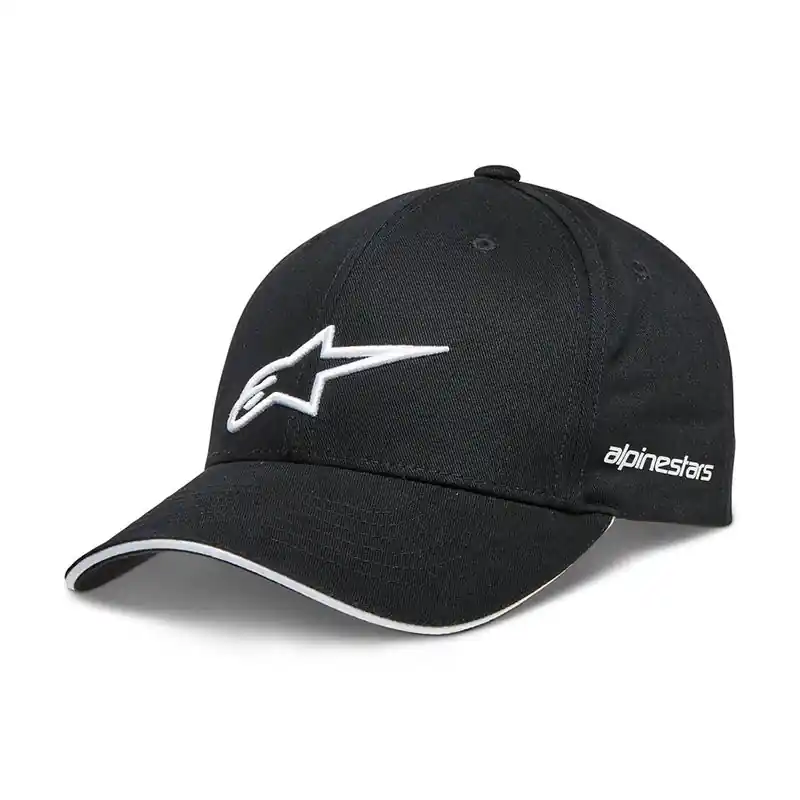 Offerta Lampo Cappellino Alpinestars Rostrum nero bianco-