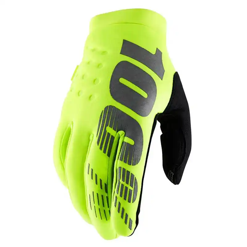 Guanti 100% Brisker Youth yellow-S Bestseller