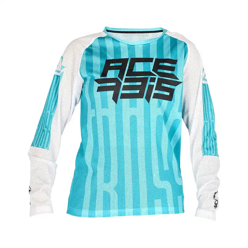 Maglia Acerbis MX J-Windy Five Kid Vented verde-XS Sconto