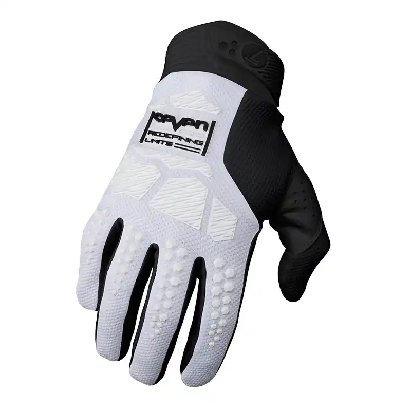 Reso Gratuito Guanti Seven Rival Ascent bianco nero-M