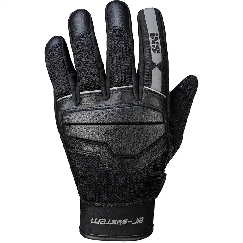 Guanti Ixs Classic Evo Air nero grigio-M Spedizione Espresso