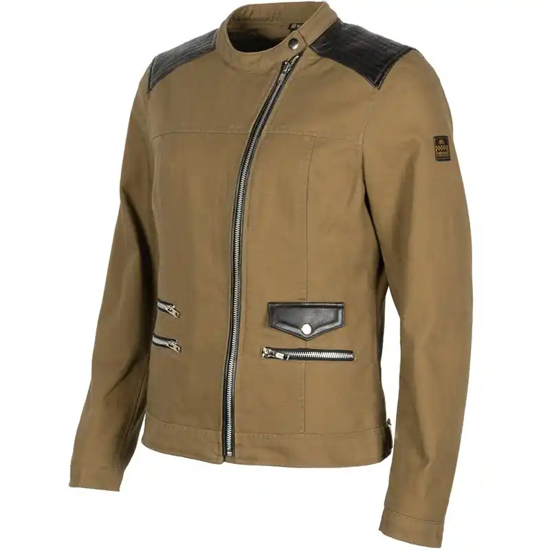 Giacca Donna Helstons Cher marrone-M Offerta Speciale