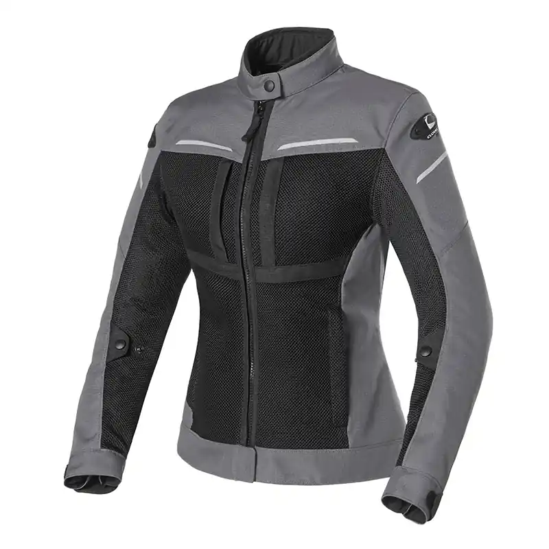 Prezzo Conveniente Giacca Donna Clover Netstyle 2 nero grigio-XS
