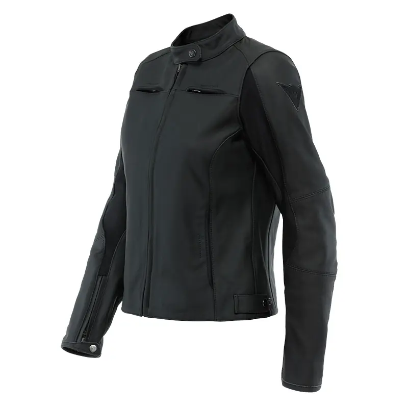 Economico Giacca Pelle Donna Dainese Razon 2 nero-40