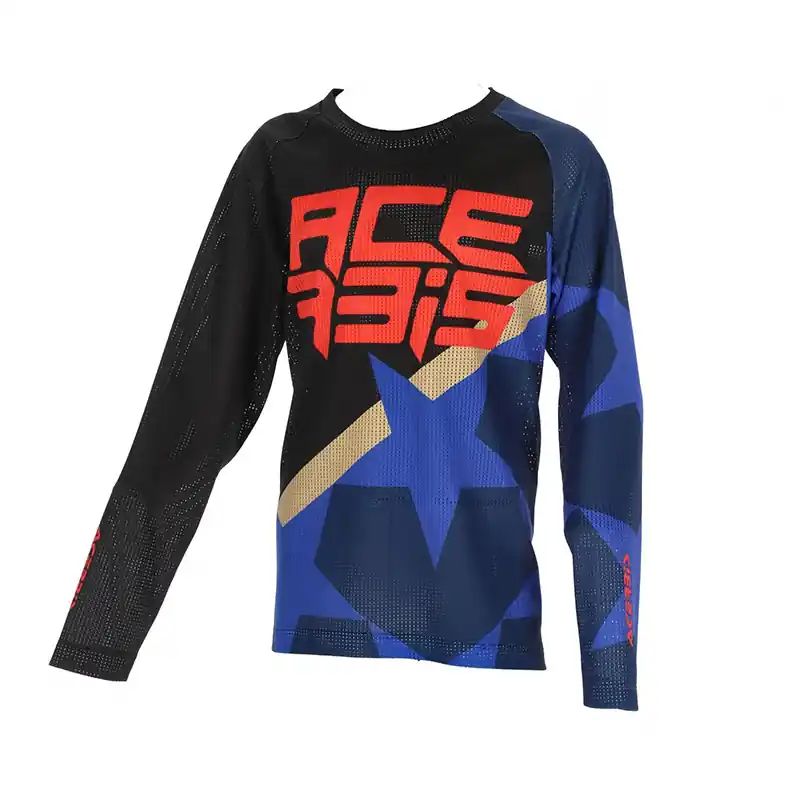 Prezzo Di Fabbrica Maglia Acerbis MX J-Windy One Kid Vented blu nero-S