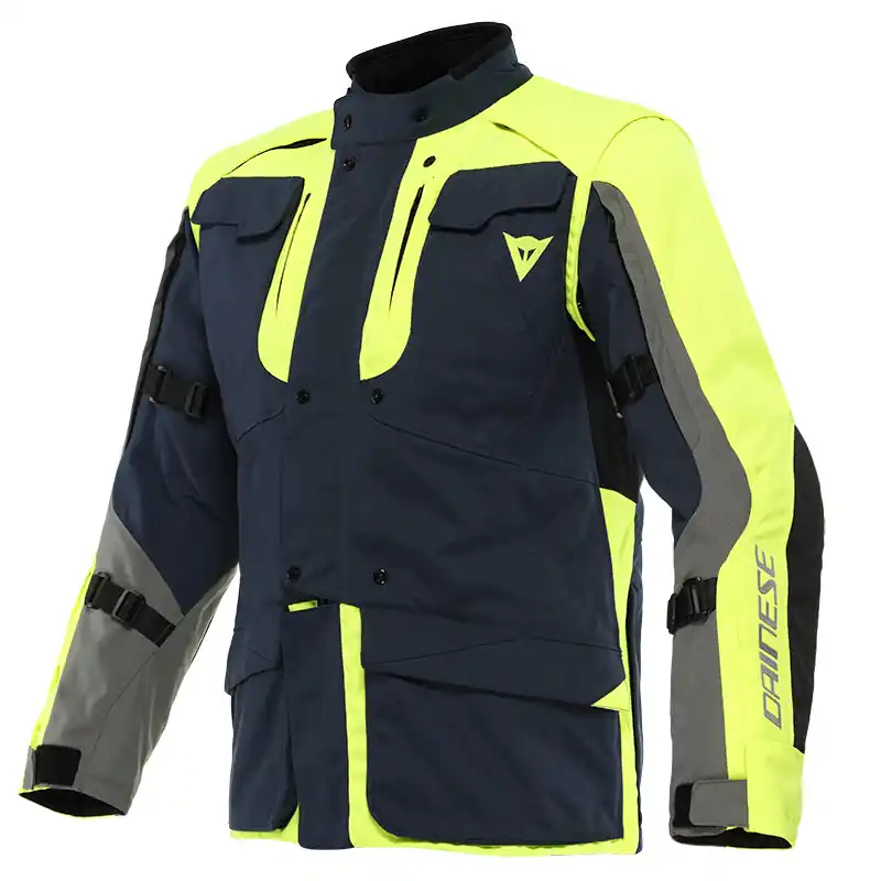 Ultimissimo Modello Giacca Enduro Dainese Alligator Tex nero giallo-50