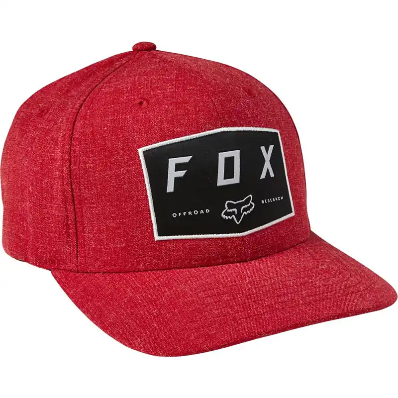 Fox Badge Flexfit Hat chili-S/M Prezzo Ridotto