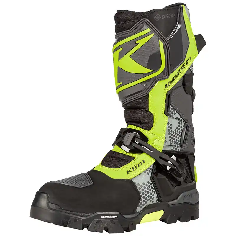 Stivali Klim Adventure GTX asphalt hi vis-7 Affare