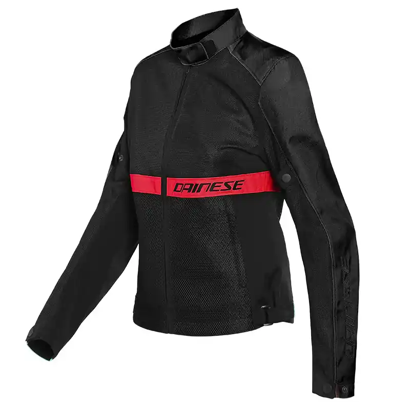 Giacca Donna Dainese Ribelle Air nero rosso lava-40 Prezzo Conveniente