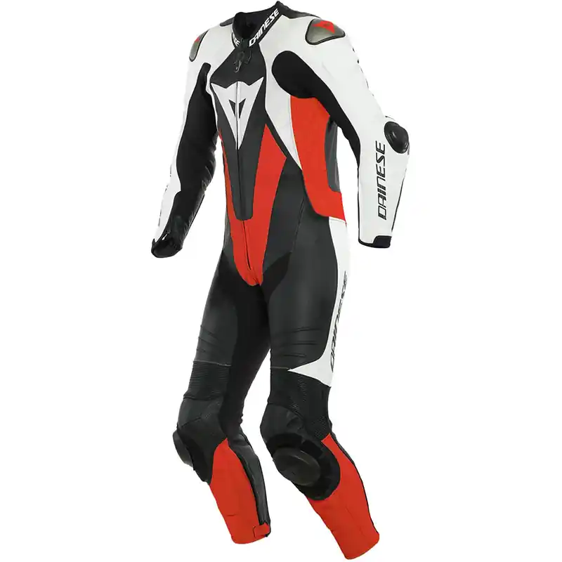 Subito Disponibile Tuta Intera Dainese Laguna Seca 5 bianco rosso-50