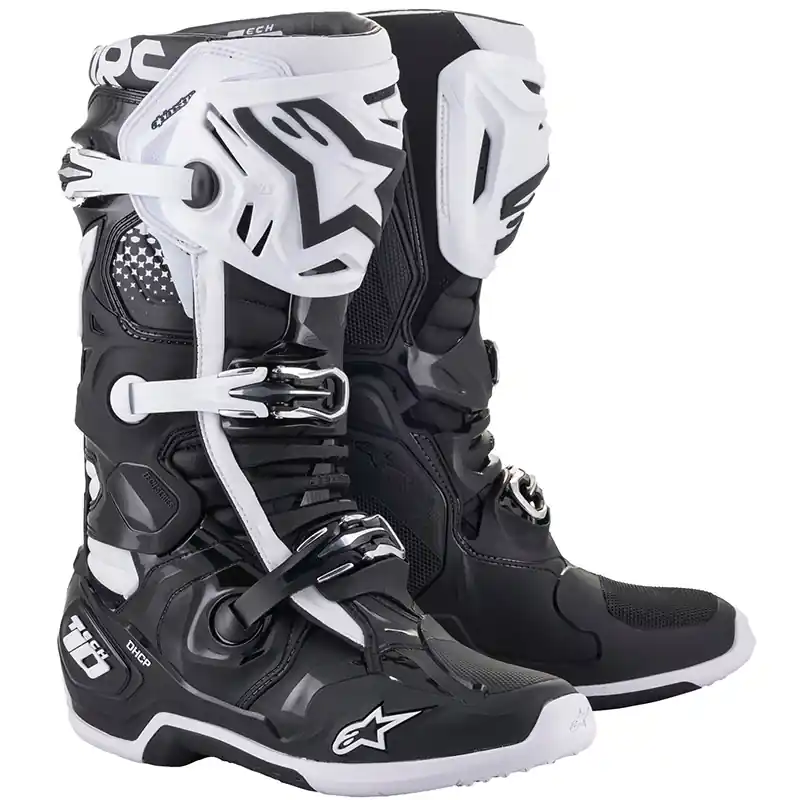Stivali Alpinestars Tech 10 nero bianco-9 Spedizione Espresso