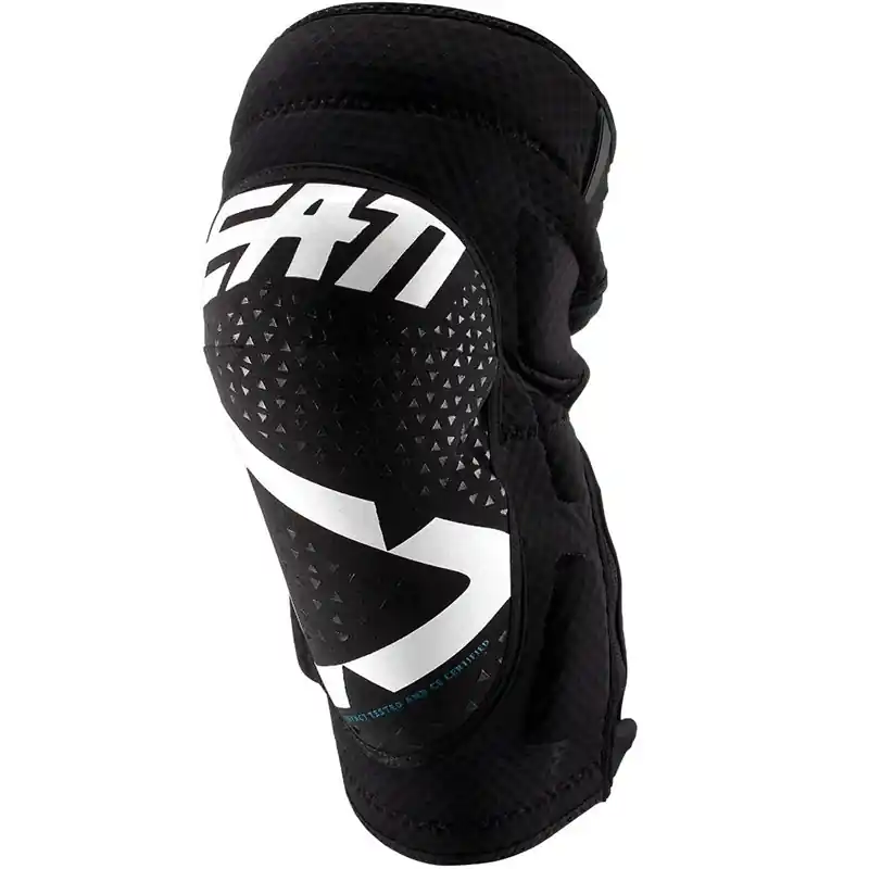 Ginocchiere Leatt 3DF 5.0 Zip bianco nero-S/M Prezzo Di Fabbrica