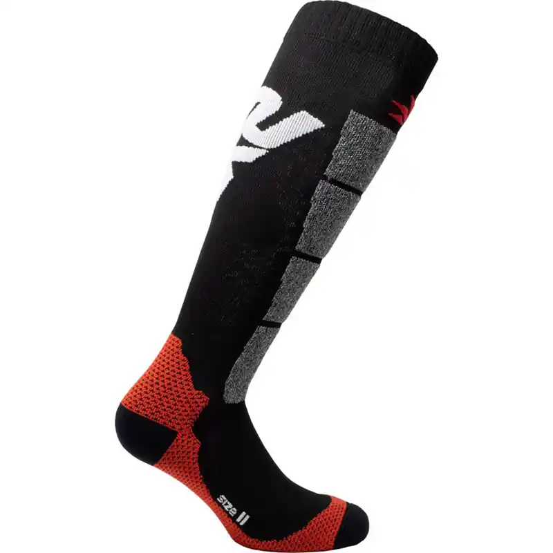 Ultime Pezzi Calze SIX2 Speed2 nero rosso-S
