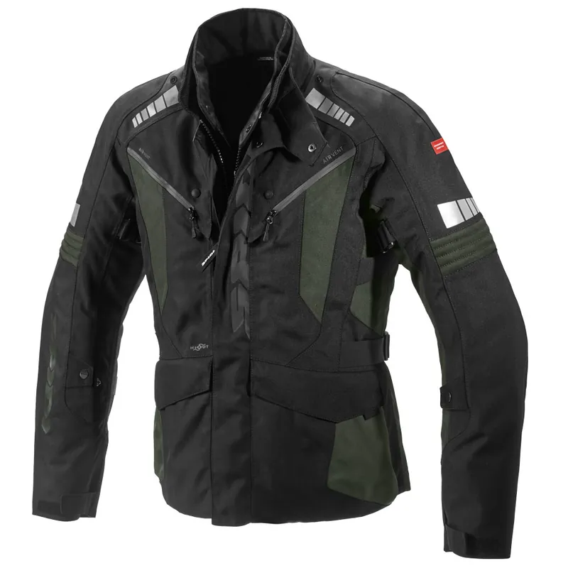Giacca Spidi Outlander H2Out verde scuro nero-M Vendita Finale