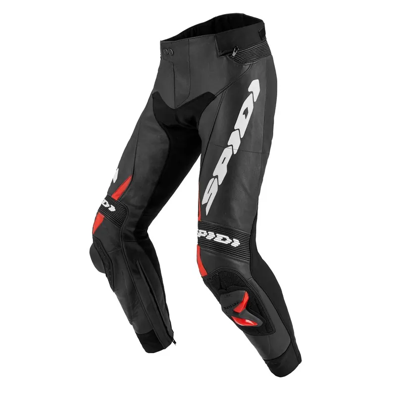 Offerta Pantaloni Pelle Spidi RR Pro 2 nero rosso-46