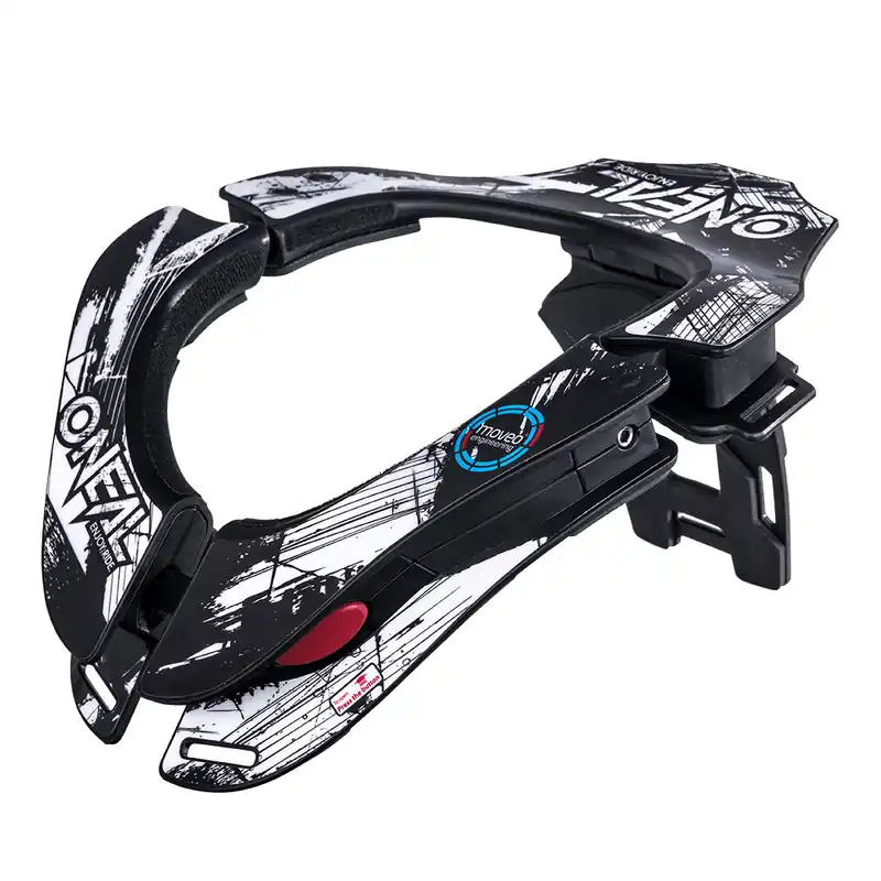 Novità O'Neal Supporto Collo Tron Shocker nero bianco-