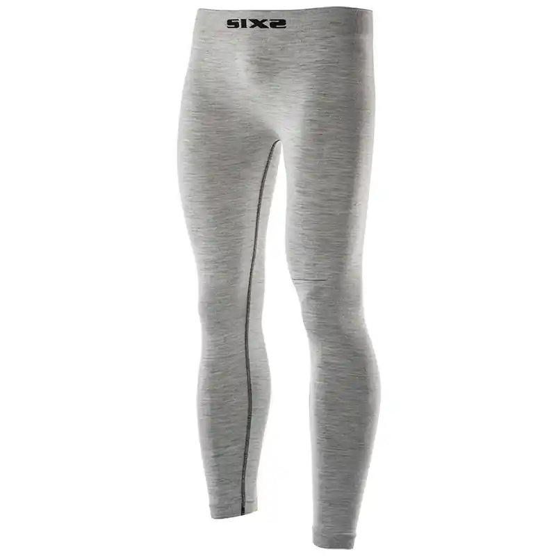 Leggings SIX2 PNX Merinos wool grigio-S/M Esclusivo