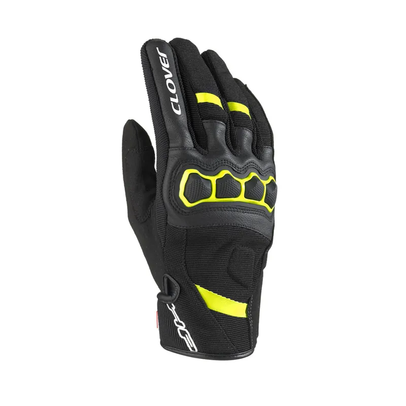 Esclusivo CLOVER AIRTOUCH-2 LADY NERO-GIALLO FLUO-XS
