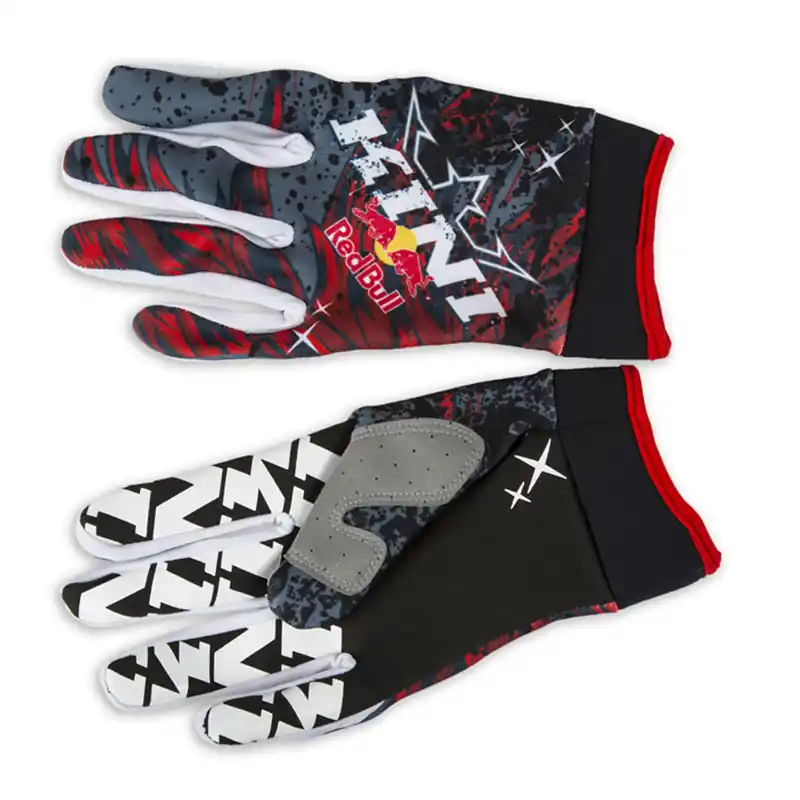Spedito Oggi Kini Redbull Revolution gloves 2017 rosso-2XL