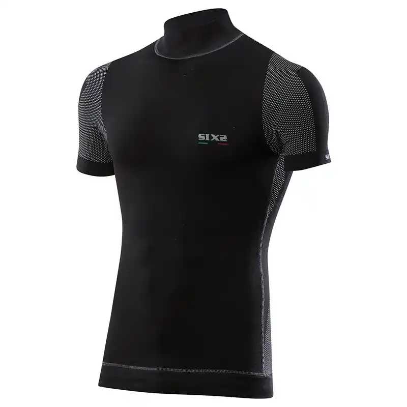 Maglia Maniche Corte SIX2 Windshell TS5 nero-XS/S Offerta Limitata