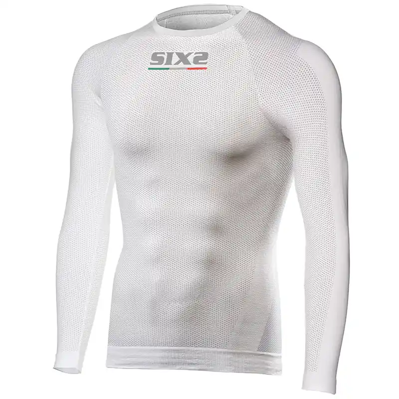 Girocollo Maniche lunghe Six2 TS2 4stagioni bianco-L/XL Più Venduto
