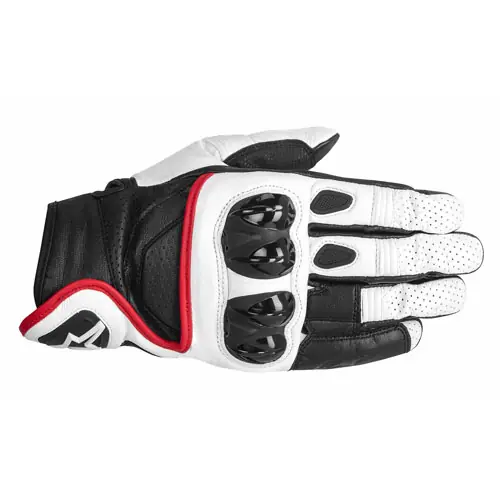 Guanti in pelle ALPINESTARS CELER bianchi-S Compra Online