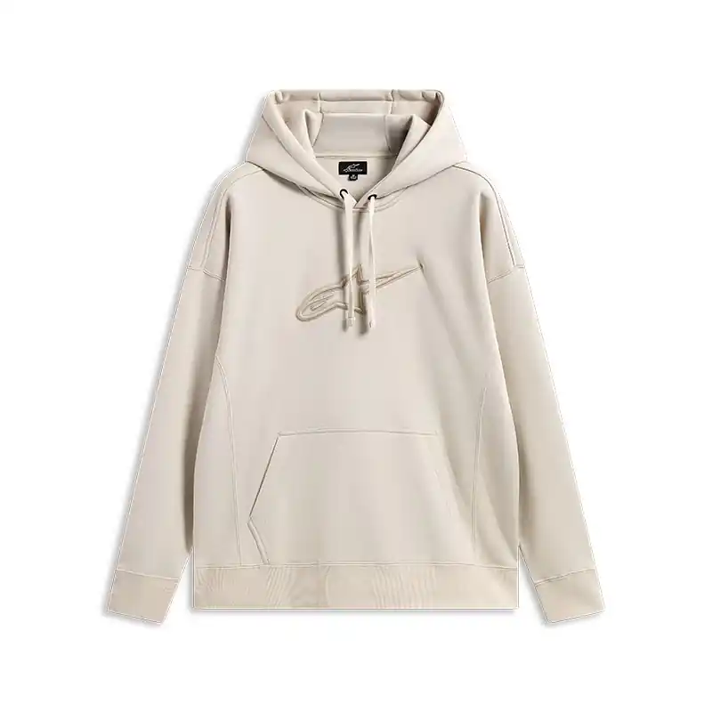 Felpa Alpinestars Emergent Oversized bianco- Spedito Oggi