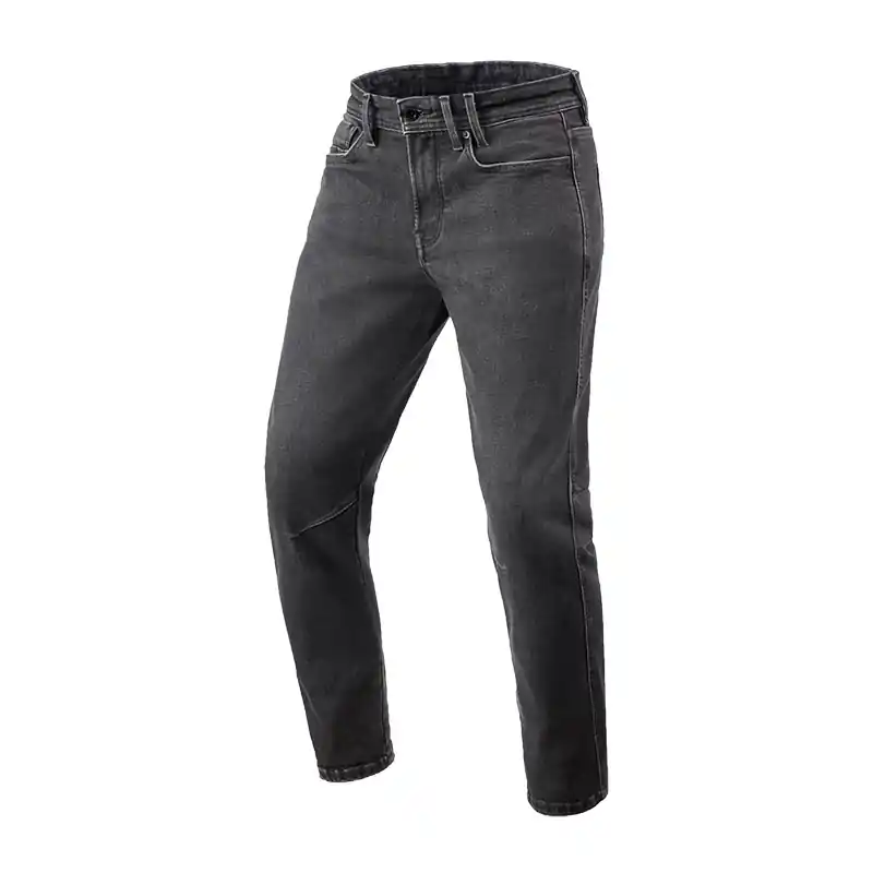 Jeans Rev'it Detroit 3 Tapered Short nero- Ordina Subito