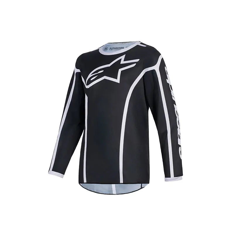 Maglia Alpinestars Youth Fluid Apex nero- Professionale