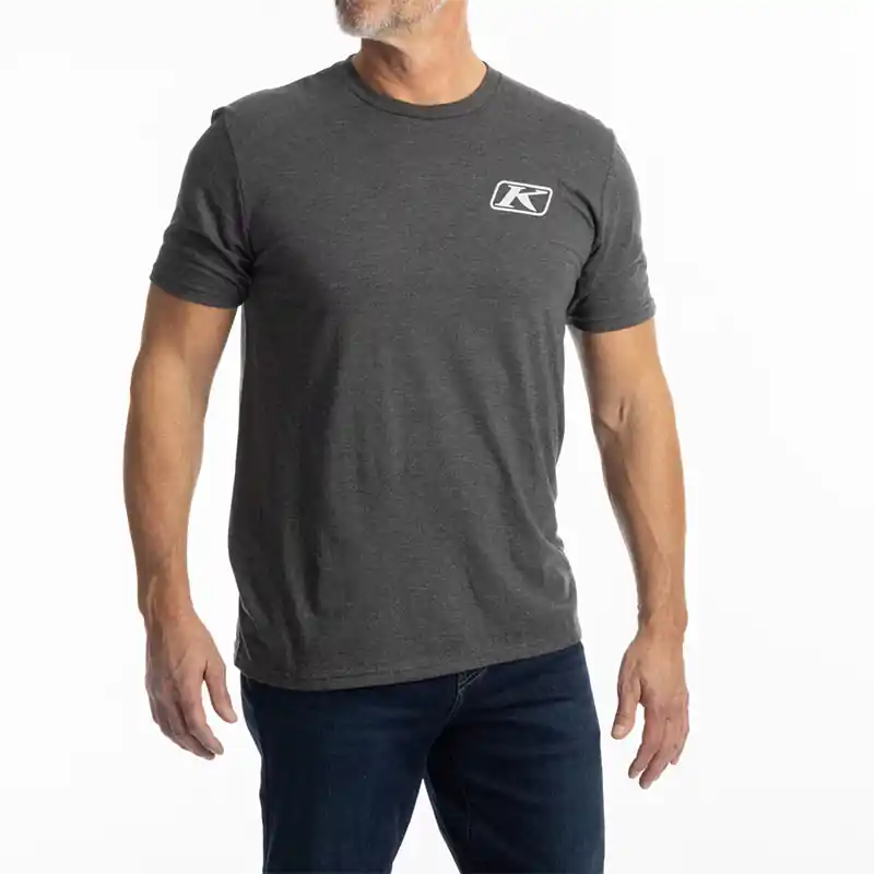 T-Shirt Klim Rippin Tri Blend nero- Reso Gratuito