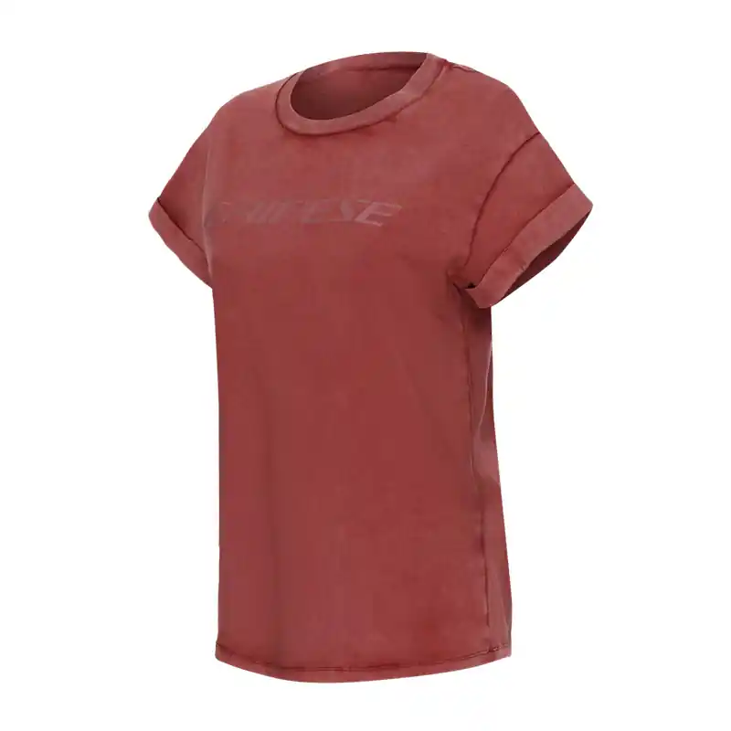 T Shirt Donna Dainese Sfumata rosso pear- Occasione