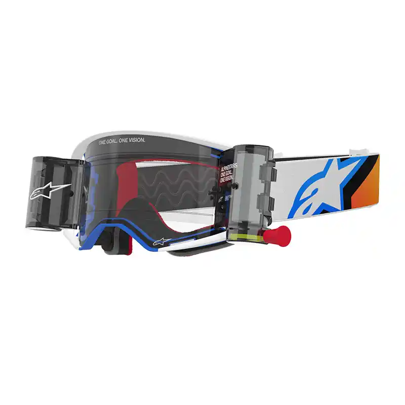 Maschera Alpinestars Supertech Corp Roll Off arancio- Prezzo Basso