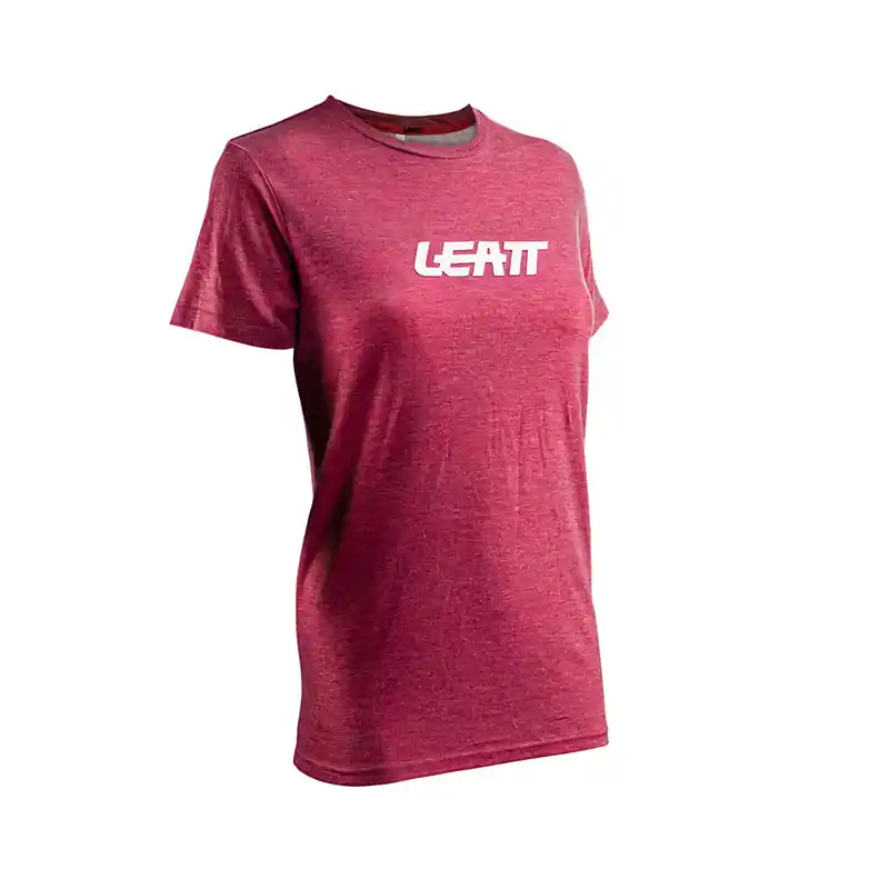 Professionale T Shirt Donna Leatt Premium V.24 rosso-