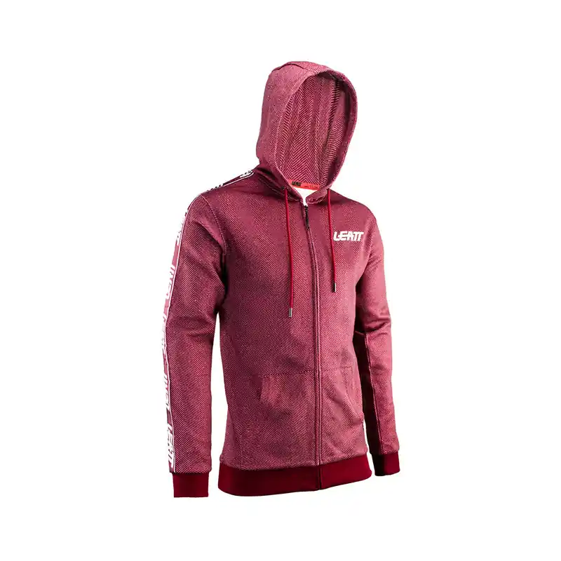 Felpa Leatt Premium V.24 rosso- Occasione