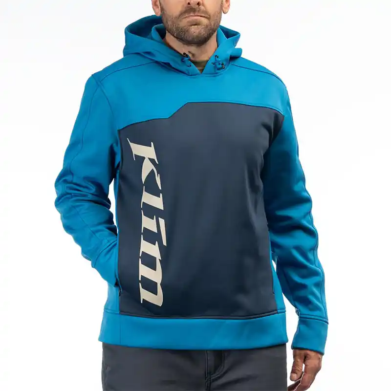 Felpa Klim Accelerator Pullover Hoodie blu- Saldi